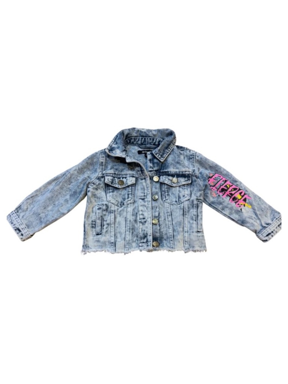 Mini Fierce Tiger Denim Jacket